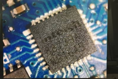 Laptop boards repair chip level